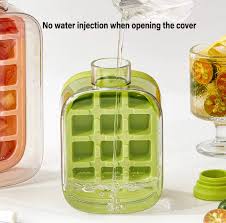 2-in-1 Portable Ice Maker Bottle & Dispenser Jug