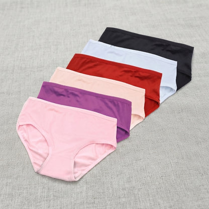Pack of 3 Cotton Panties for Women – Breathable Soft Briefs Underwear, Sizes S to 2XL